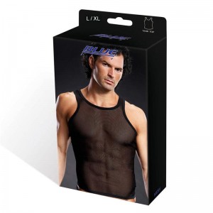 BLUE LINE Pro-Mesh Tank Top schwarz L/ XL