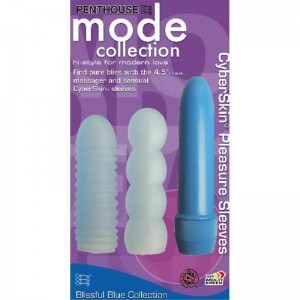 Blissful Blue Collection with CyberSkin® Pleasure Sleeves