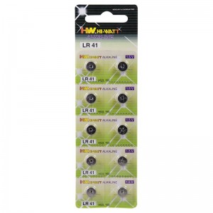 Knopfzelle LR41 10er Blister
